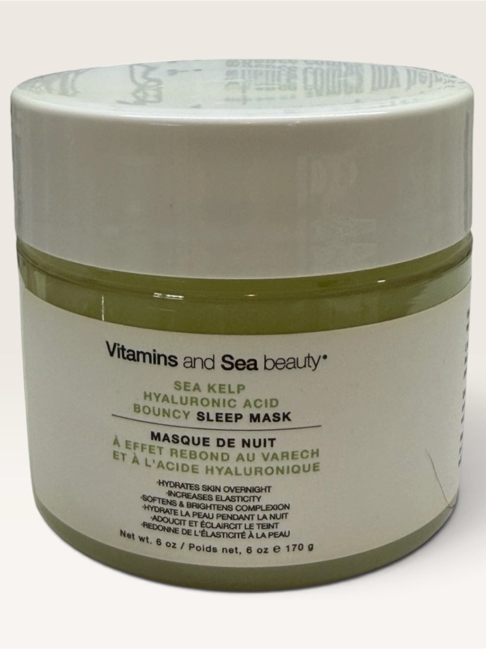 Vitamins and Sea Beauty NIP Sea Kelp Hyaluronic Acid Bouncy Sleep Mask